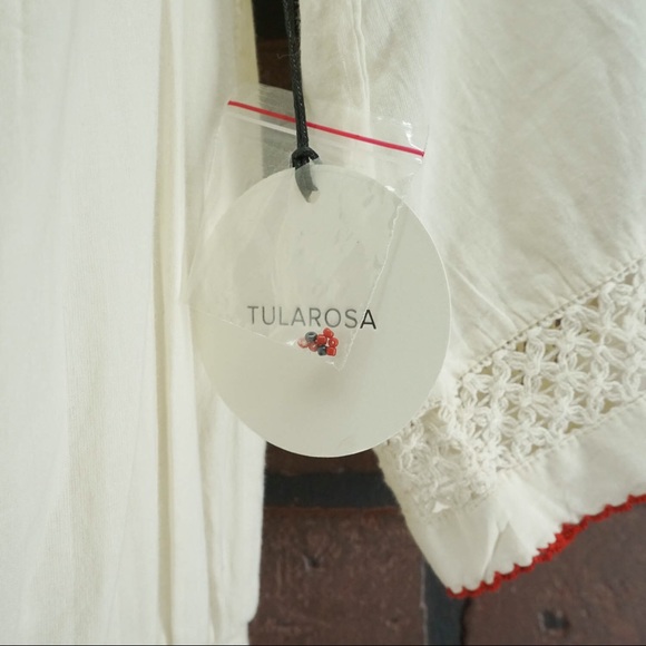TULAROSA Marietta Off Shoulder Embroidered Dress - Picture 4 of 8